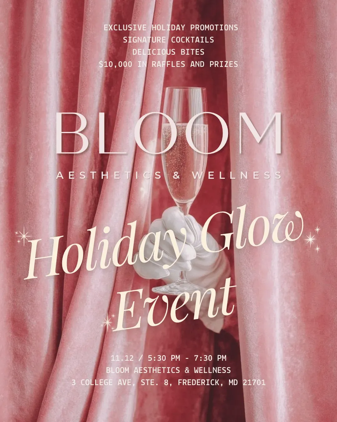 Bloom Holiday Glow Event!